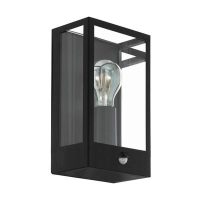 ALAMONTE APPLIQUE EXT E27 1X60W NOIR DETECT