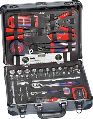 KWB COFFRE A OUTILS 129 PCES
