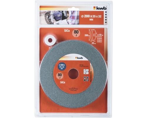 KWB DISQUE ABRASIF CARBURE 200X20MM G80 JOT