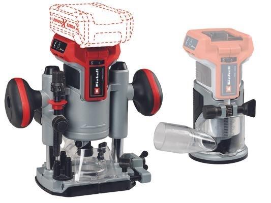EINHELL AFFLEUREUSE TP-RO SET LI BL