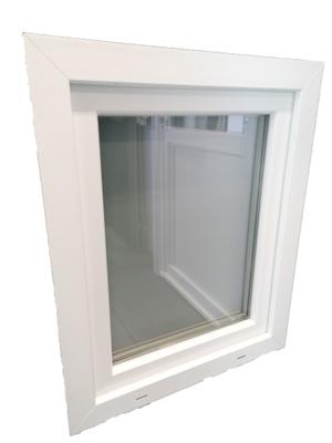 CHASSIS BLANC OSCILLO-BATTANT L:85H:180CM
