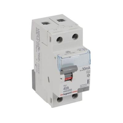 INTERRUPTEUR DIFFERENTIEL 2P 40A 30MA TYPE A