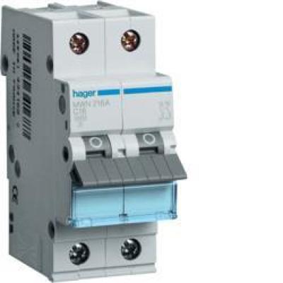 DISJONCTEUR 3KA - C - 2P - 20A - 2M