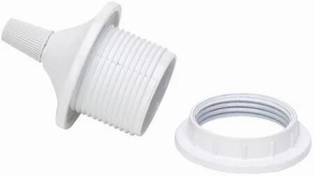 SOQUET E27 + BAGUE BLANC