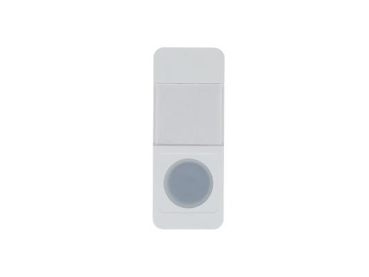 BOUTON SONNETTE SANS FIL IP44 BLANC