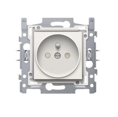 NIKO PRISE 2P+T 21MM BLANC