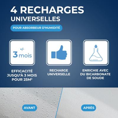 PACK RECHARGES 4 TABLETTES DE 500G