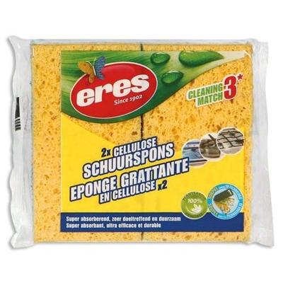 ERES EPONGE GRATTANTE EN CELLULOSE (2PCS)