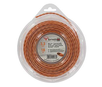 COQUE FIL NYLON COPOLYMERE OZAKI TORNADO ALU  Ø: 3,30MM X 18M