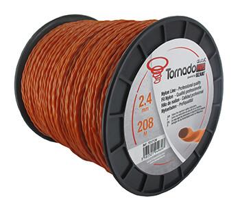 BOBINE FIL NYLON COPOLYMERE OZAKI TORNADO ALU Ø: 2,40MM X 208M