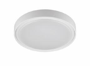 QIJO PLAFONNIER ROND BLANC SMD LED 1300LM 18W IP65