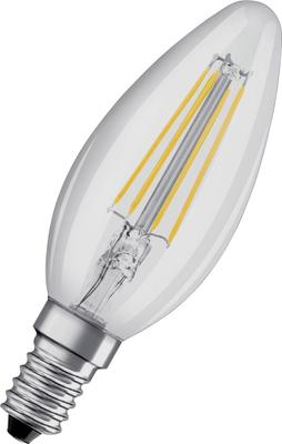 AMPOULE LED CLEAR CANDLE E14 4.8W 470LM 4000K DIM