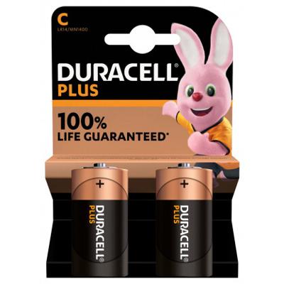 DURACELL PLUS PILE C/LR14 (2PC)