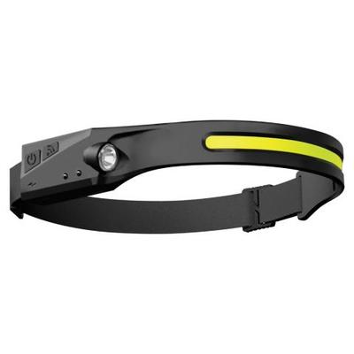LAMPE FRONTALE 5+3W 300LM IP44 LITHIUM + SENSOR