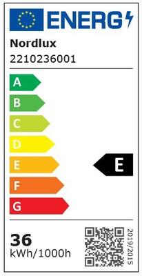 NORDLUX PLAFONNIER VIC35 36W 3200LM 3000K BLANC