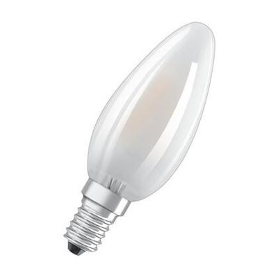 AMPOULE LED FROSTED CANDLE E14 4W 470LM 2700K (2PC)