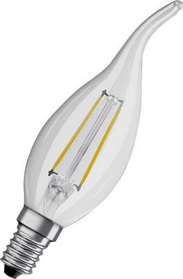 AMPOULE LED CLEAR CANDLE TIP E14 4W 470LM 2700K