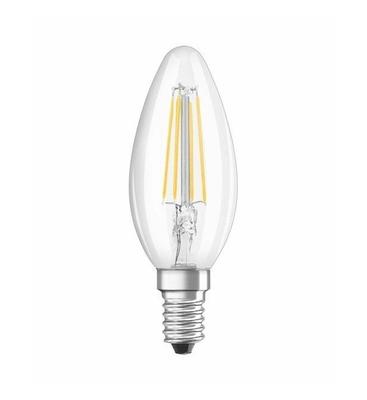 AMPOULE LED CLEAR CANDLE E14 4W 470LM 4000K (2PC)