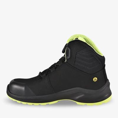 BOTTINE SECURITE MODULO NOIR/JAUNE S3S MID TLS 45