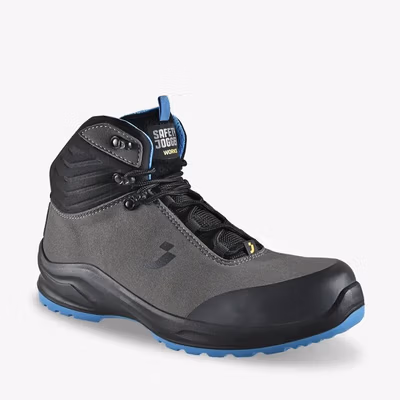 BOTTINE SECURITE MODULO GRIS/BLEU S3S MID 40