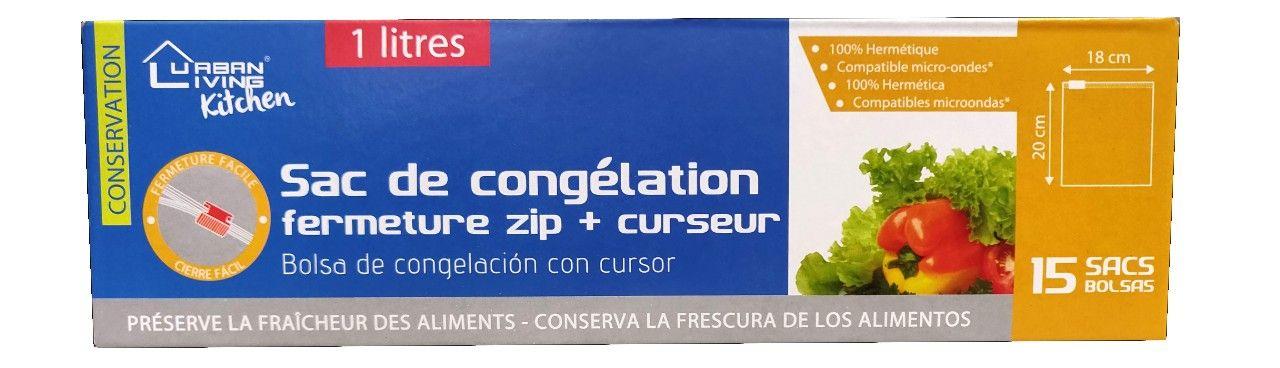 SAC CONGELATION 15PCE