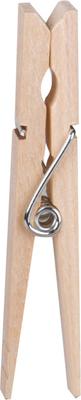 PINCE A LINGE EN BOIS X40PCS