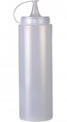 BOUTEILLE TRANSPARENTE POUR SAUCES 700ML