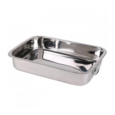 PLAT A FOUR AVEC POIGNEE INOX 35CM
