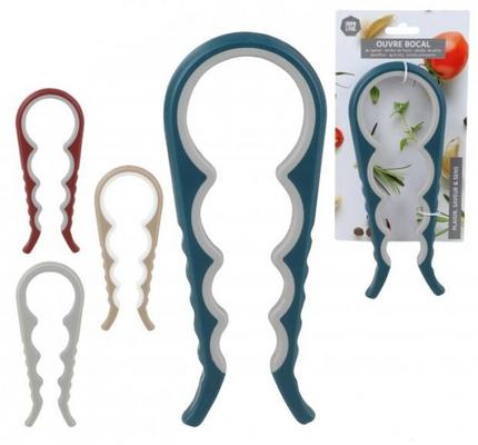 OUVRE BOCAL 22X9X2CM 4 COULEURS ASORTIES