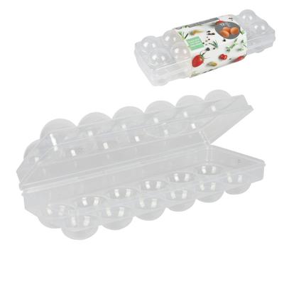 BOITE A OEUFS X12 TRANSPARENT
