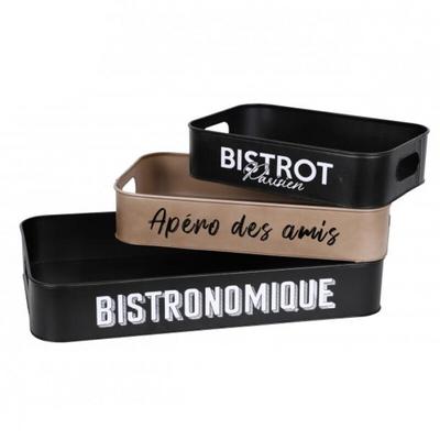 "LOFT & METAL" PLATEAU EN METAL PETIT