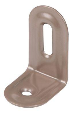EQUERRE REGLABLE EMBOUTIE 28X40X22MM BEIGE