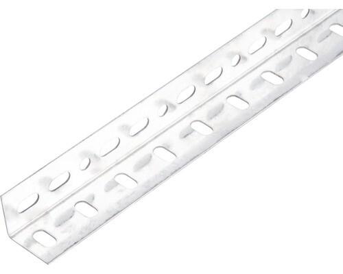 CORNIERE PERF 25X25X1.2MM GALVA (1M)