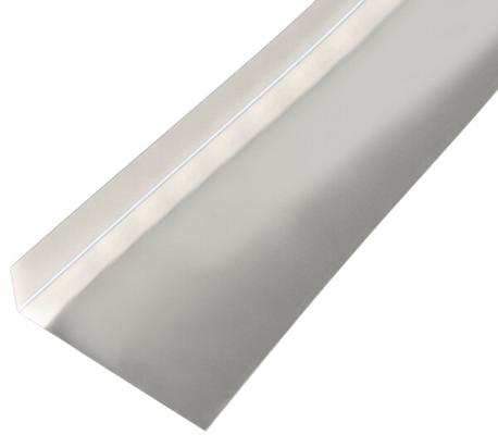 TOLE LISSE COUDEE L ALU 96X28MM (2M)