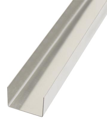TOLE LISSE COUDEE U ALU 20X29X20MM (1M)