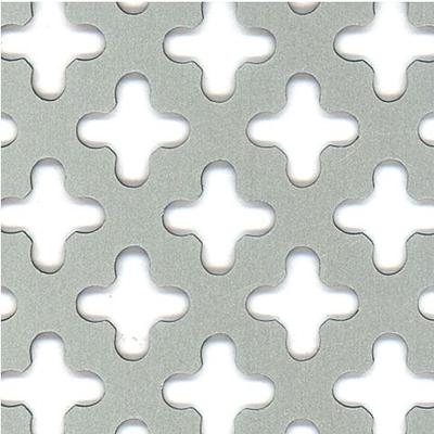TOLE PERFOREE CROIX ALU ANOD EP:0.8MM 60X100CM