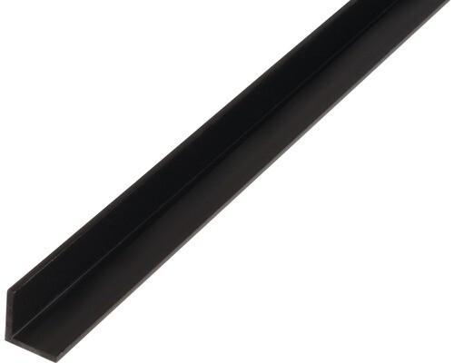 CORNIERE PVC 25X25X1.8MM NOIR (2.60M)