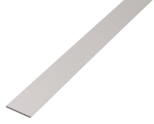 PROFIL PLAT 50X3MM ALU ANOD ARGENT (1M)