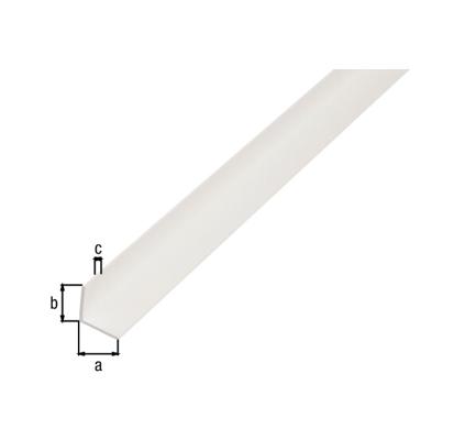 CORNIERE PVC 50X50X1.2MM BLANC (2.60M)