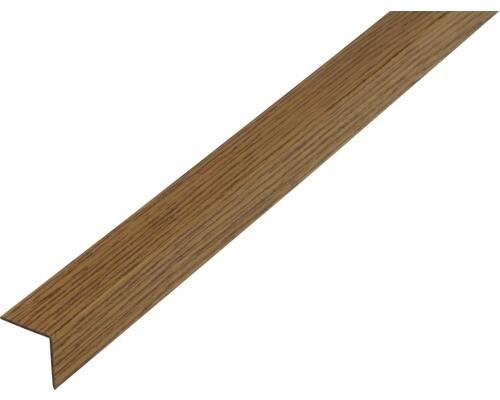 CORNIERE PVC 20X20X1MM MERISIER (2.60M)