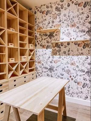 ETAGERE CUBE PIN EN 5 PARTIES 174.6X36.2X33CM