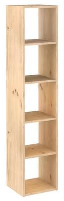 ETAGERE CUBE PIN EN 5 PARTIES 174.6X36.2X33CM