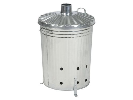 INCINERATEUR 100L DECHETS JARDIN VEGETAUX