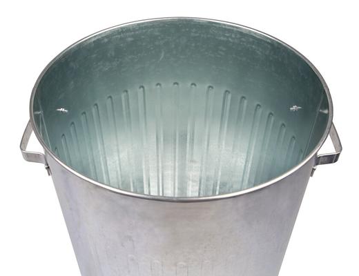 POUBELLE GALVA 80L