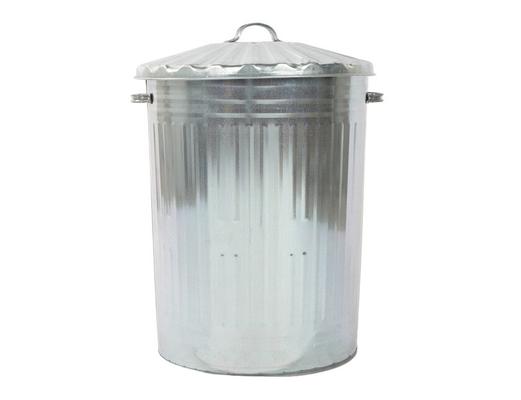 POUBELLE GALVA 80L