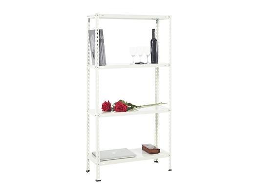 ETAGERE METALLIQUE 150X75X30 BLANC