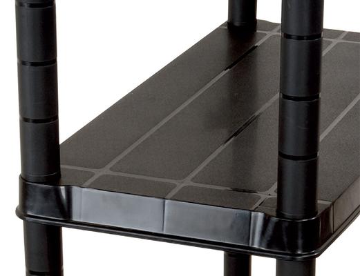 ETAGERE PLASTI RACK 172X61X31 NOIR (5TABL)