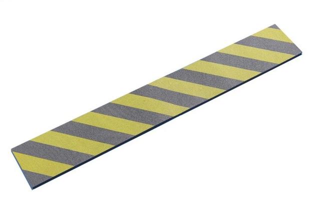 MOUSSE PROTECTION JAUNE NOIR 1M (2PCES)