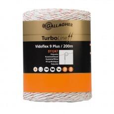 VIDOFLEX 9 TURBOLINE+ BLANC 200M