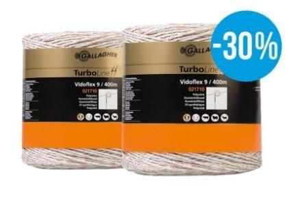 PAQUET DUO VIDOFLEX 9 TURBO 2X400M